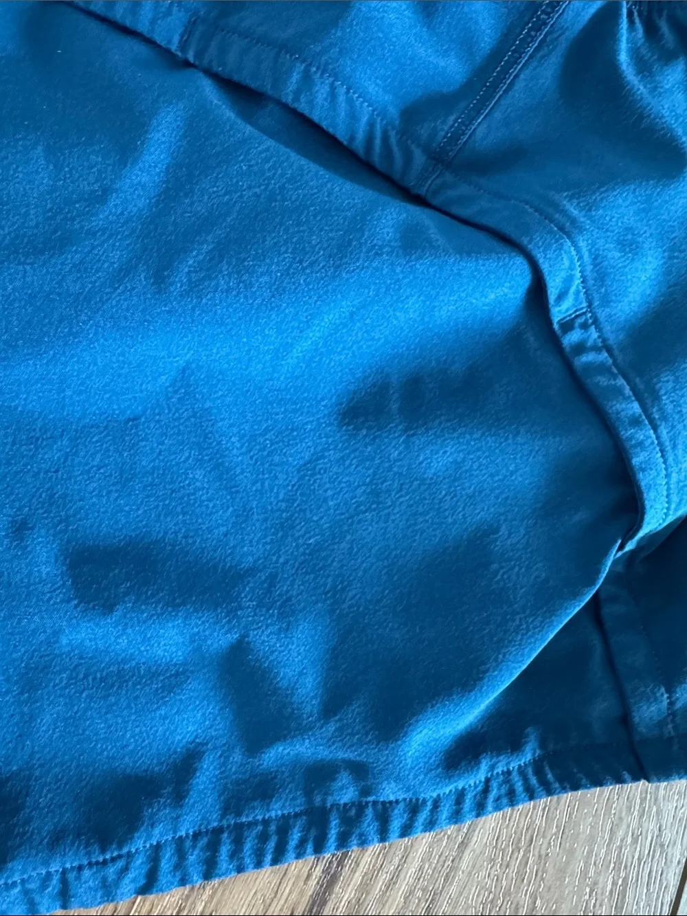 lululemon athletica Blue Athletic Shorts Sz 8 GUC